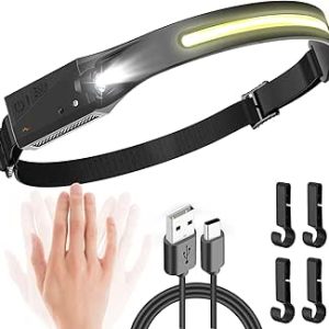 UNBON Lampe frontale rechargeable 350 lumens avis